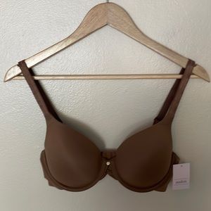 NWT Auden Dark Taupe Lightly Lined Bra. 34C